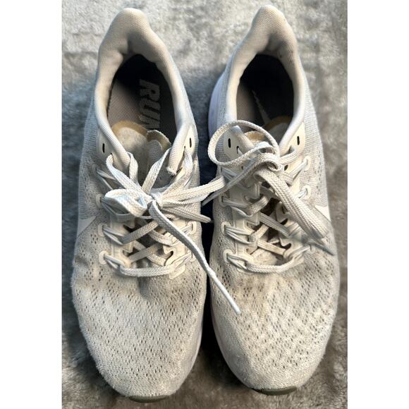 Nike Air Zoom Pegasus 36 White Running Shoes Sneakers Womens Size 8 AQ2210-100 - Picture 1 of 7